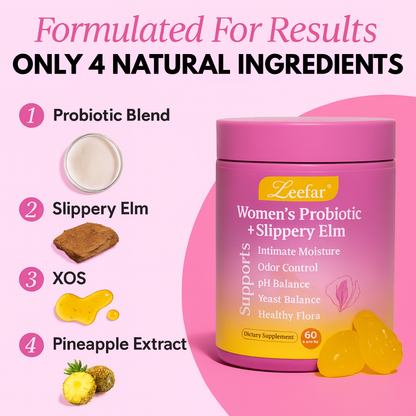Leefar® Women’s Probiotic Slippery Elm